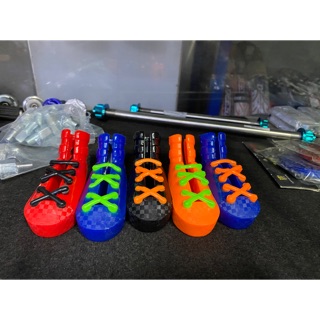 Cao su bọc chân chống mẫu hình đôi giày