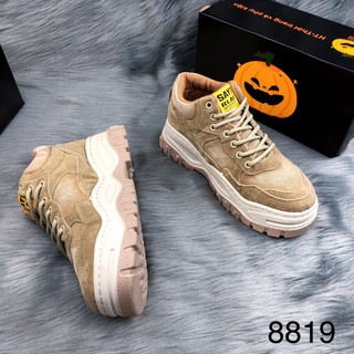 Giày nam cổ cao nhập khẩu chính hãng VŨ GIA Vải canvas chống xước phù hợp đi xe côn, đi phượt