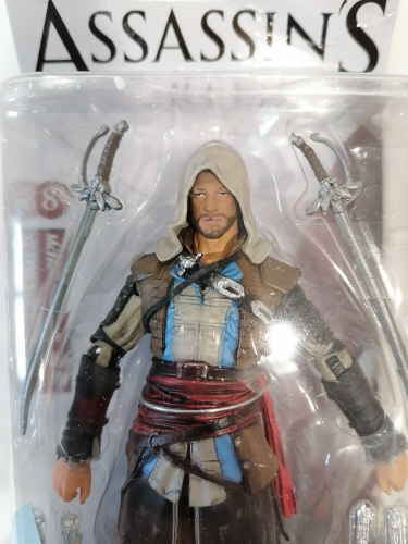 Mô Hình Nhân Vật Connor Haytham Edward Kenway Mohawk Trong Game Assassin Creed Series 4 15CM