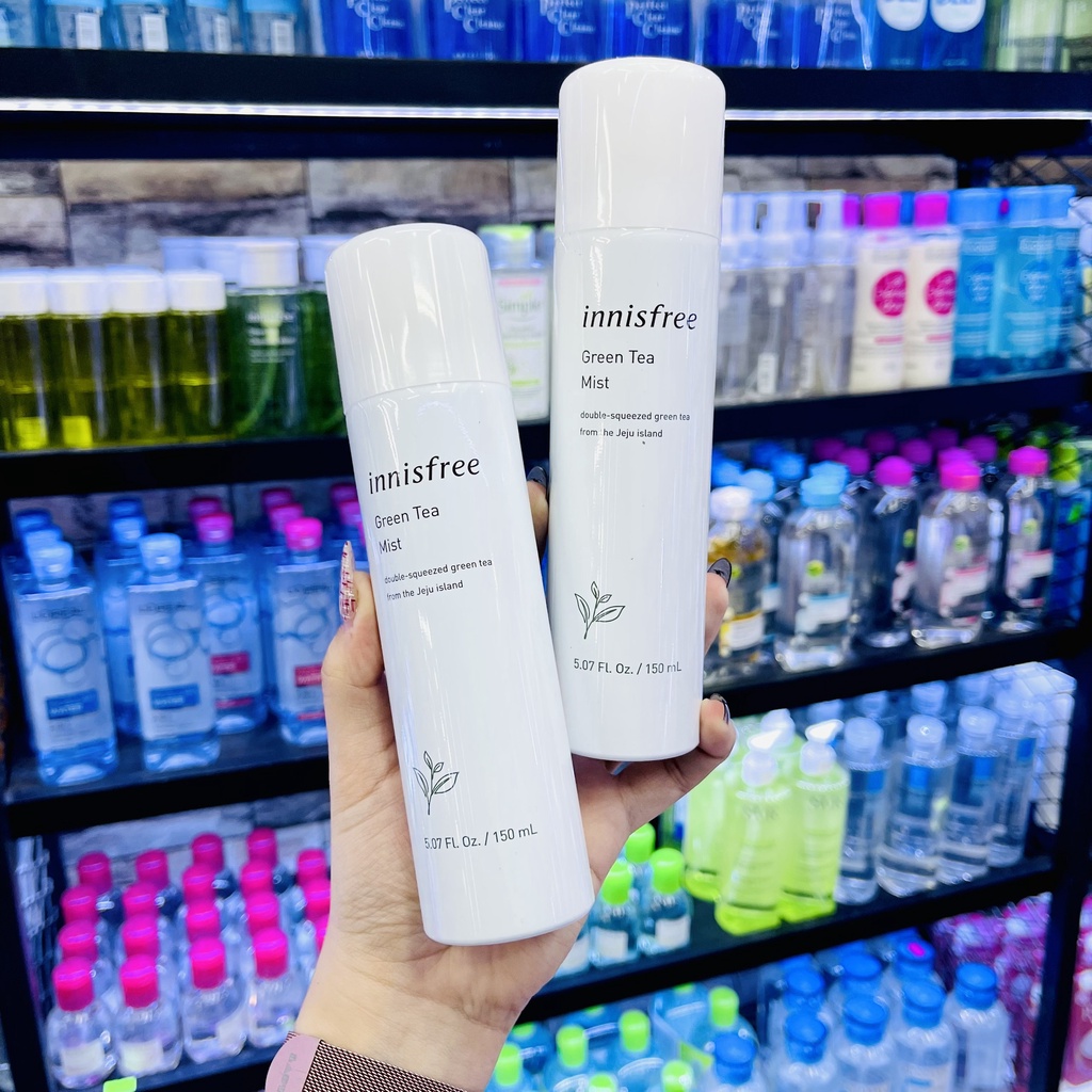 Xịt Khoáng Chiết Xuất Trà Xanh Làm Dịu Da INNISFREE Green Tea Mist (50-150ml) | BigBuy360 - bigbuy360.vn