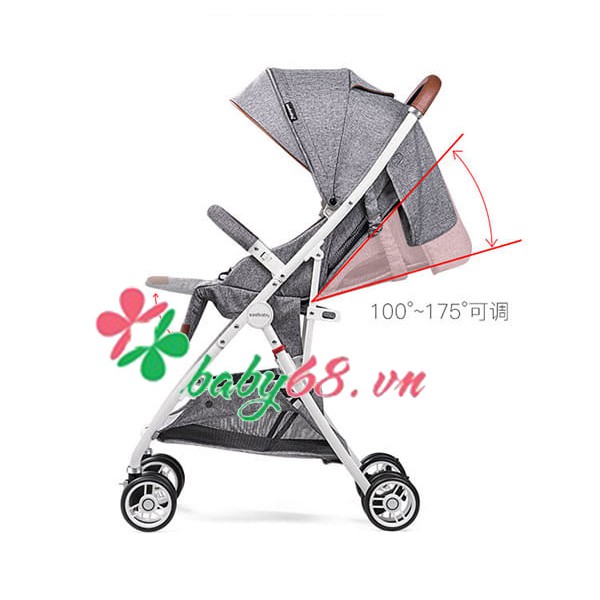 Xe đẩy Seebaby A3 siêu nhẹ 3 trong 1 dùng đi du lịch