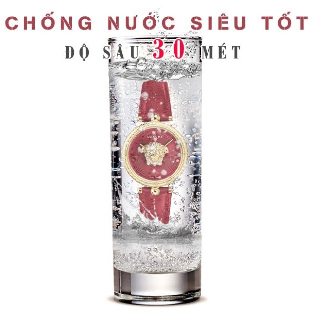 ĐỒNG HỒ NỮ LUXURY DÂY DA THẬT MẶT 3D | BigBuy360 - bigbuy360.vn