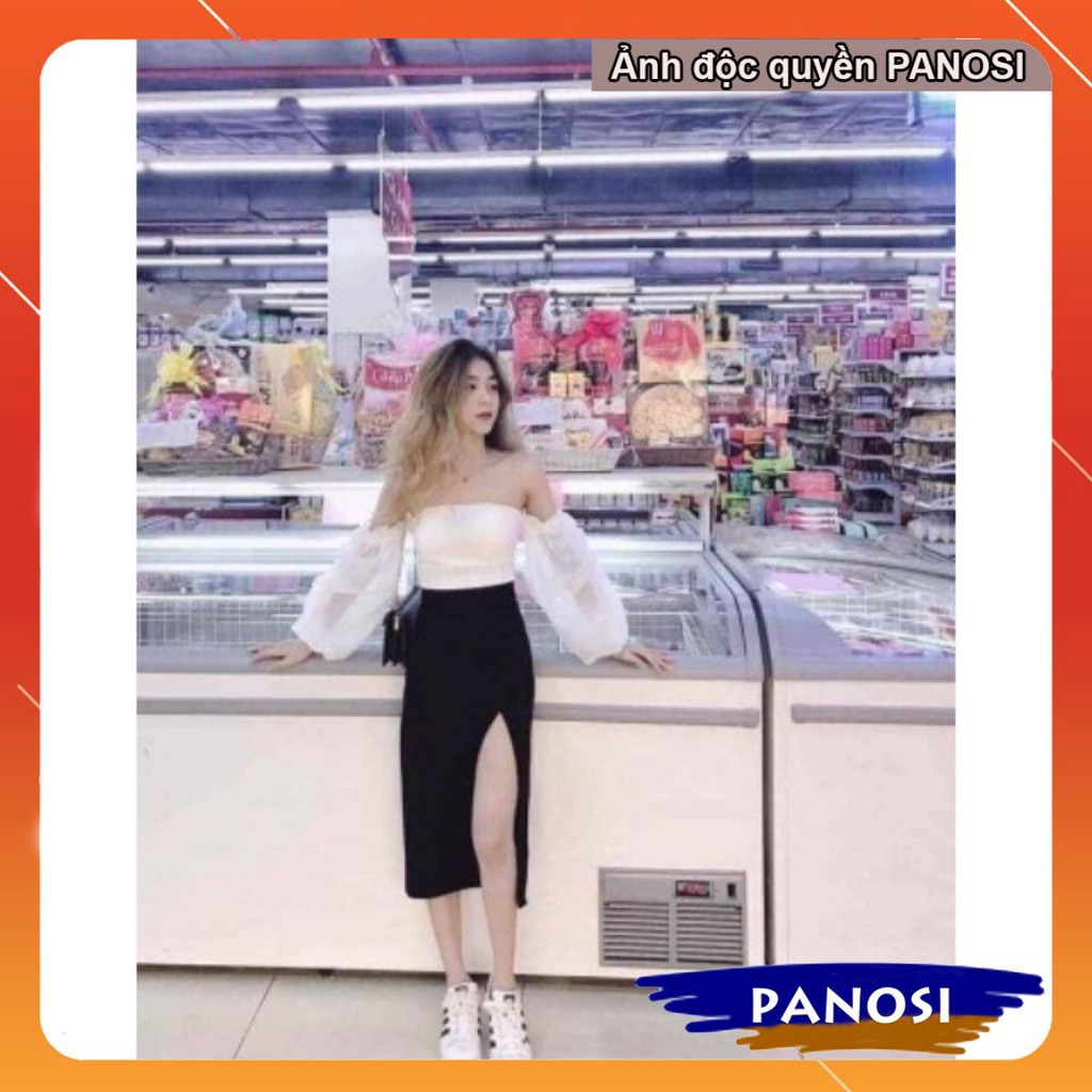 [SALE HOT] Chân váy dài sẻ tà ,vải tuyết cát co giãn (video+ảnh thật) (đủ size SML) - CV183 | BigBuy360 - bigbuy360.vn