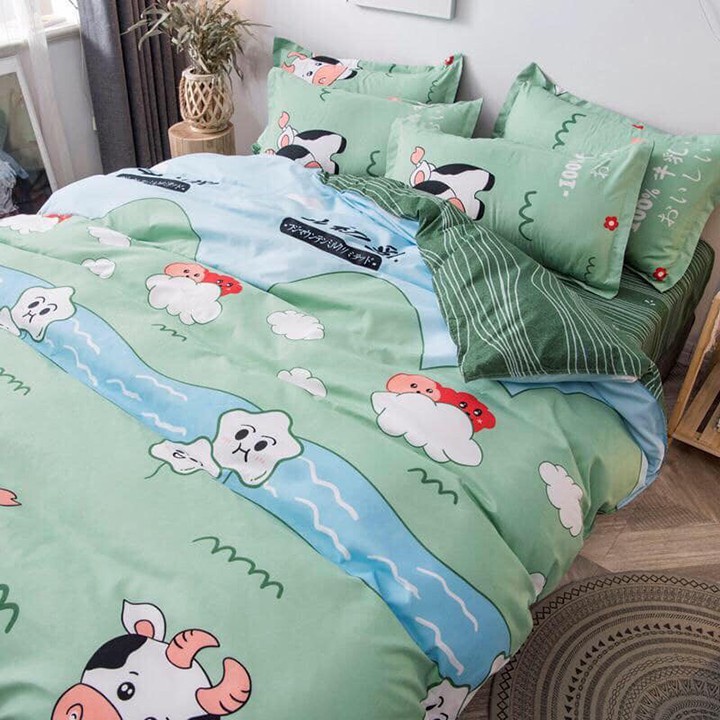 [SALE LỖ 49K]Ga trải giường bo chun 1m6x2m,được chọn nhiều mẫu