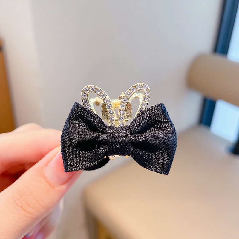 Kẹp Tóc Nơ Kiểu Công Chúa Dễ Thương Xinh Xắn Dành Cho Bé Gái