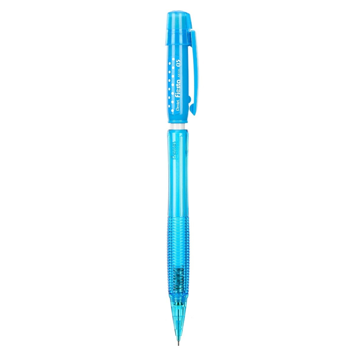 Bút Chì Bấm 0.5 mm Có Tẩy - Pentel AX105C_S - Xanh Dương