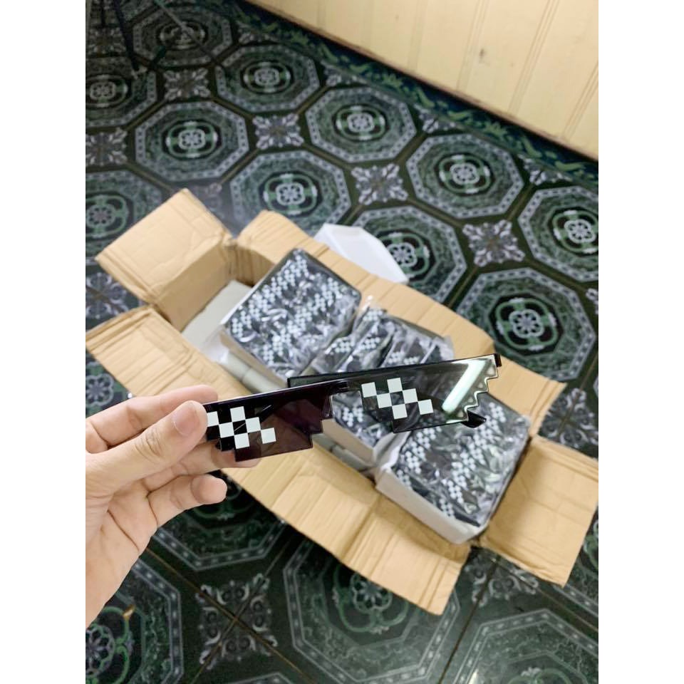 Kính mắt THUG LIFE- Kính mát Cosplay 6 chấm giá rẻ, kính thời trang nam nữ kiểu dáng hàn quốc, chất, ngầu | BigBuy360 - bigbuy360.vn