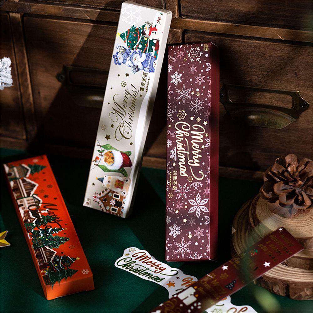 JONYE Bộ 36 Sticker Dán Trang Trí Giáng Sinh