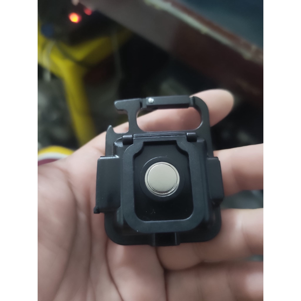 Đèn mini móc khoá đa năng, pin sạc, đèn rất sáng