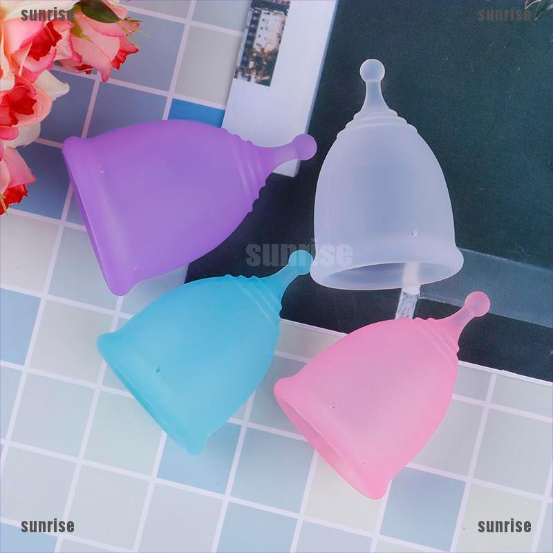 Cốc Nguyệt San Bằng Silicon Mềm Có Thể Tái Sử Dụng