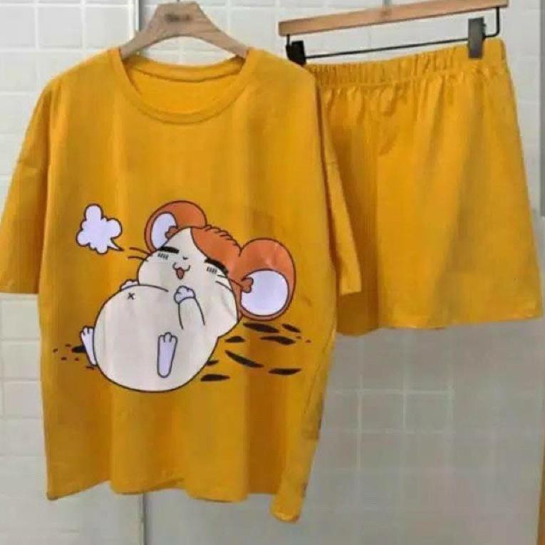 Bộ Trang Phục Chuột Hamster Đáng Yêu Cho Nữ