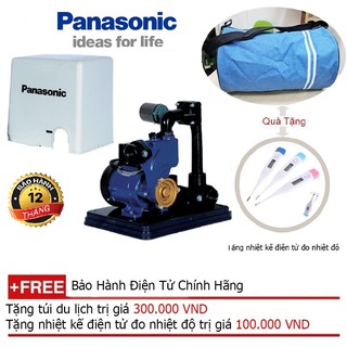 Máy bơm tăng áp Panasonic A130 JACK (125W ) + Quà tặng áo mưa