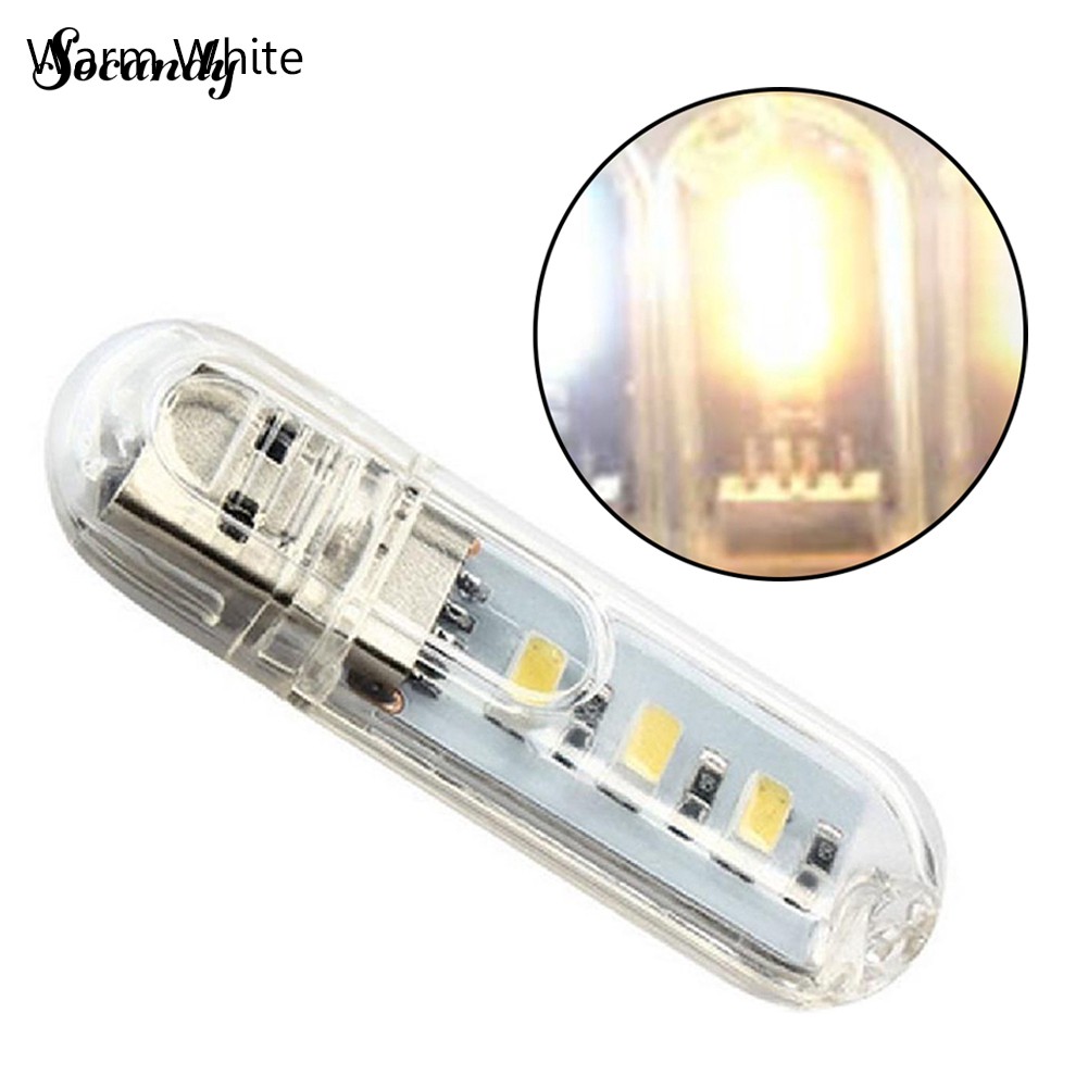 Đèn Led Mini Để Bàn Có Cổng Sạc Usb