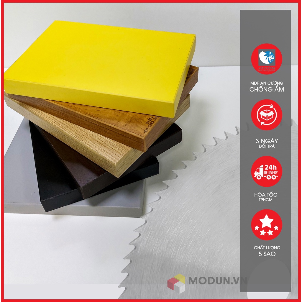 TẤM VÁN LẺ MVL-003 - VÁN CÔNG NGHIỆP, VÁN AN CƯỜNG, GỖ CÔNG NGHIỆP MDF, KHÔNG CONG VÊNH NHIỀU KÍCH THƯỚC, ĐÃ DÁN CẠNH