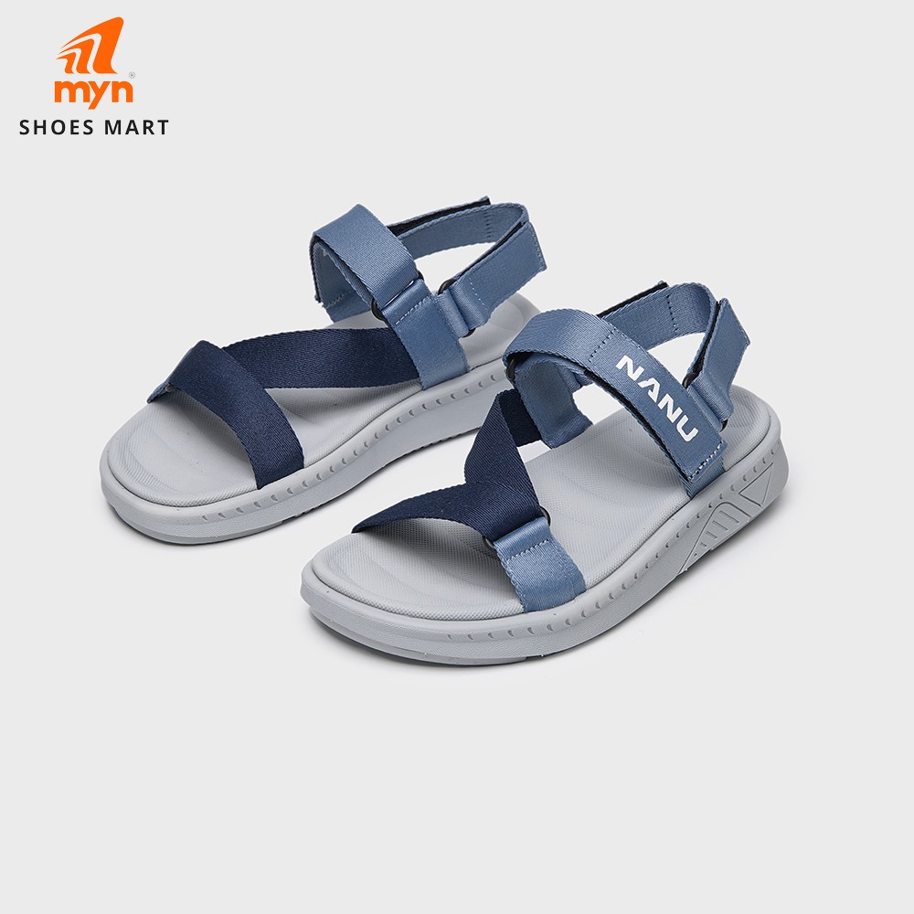 [Mã SKAMLTSM9 giảm 10% đơn 99K] Giày Sandal Nữ Nanu 08 - Light blue - Siêu nhẹ