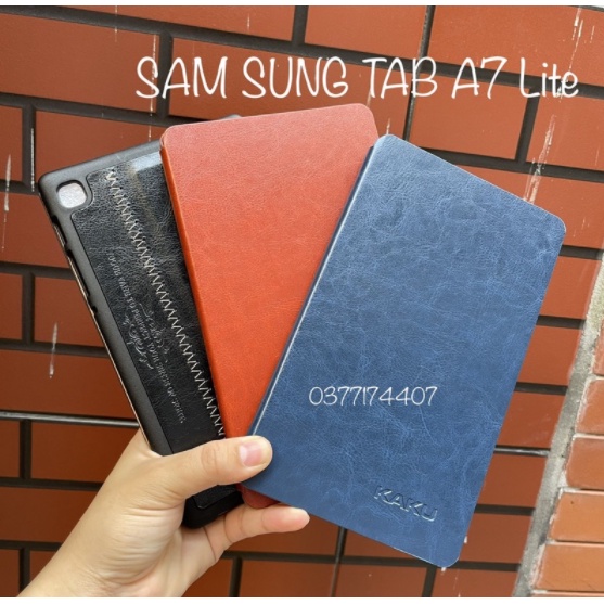 Bao da nắp gập cho Samsung Galaxy Tab A7 Lite T225, Tab A7 10.4inch 2020 T500/ T505 hiệu Kaku Smart Cover
