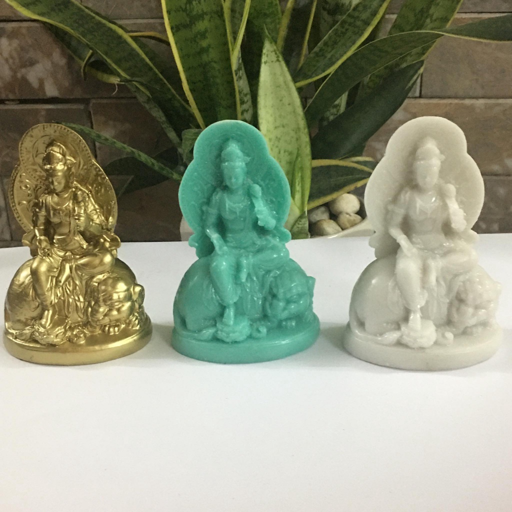 Tượng Phổ Hiền  Bồ Tát cao 12 cm rộng 8 cm