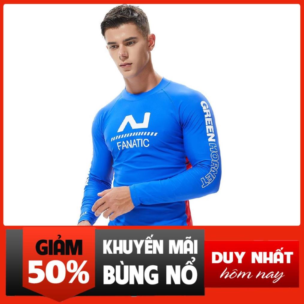 Áo bơi tay dài chống nắng cho nam new | BigBuy360 - bigbuy360.vn