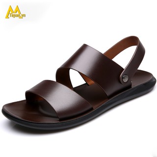 Dép Sandal Da Nam M Timan.vn SD12
