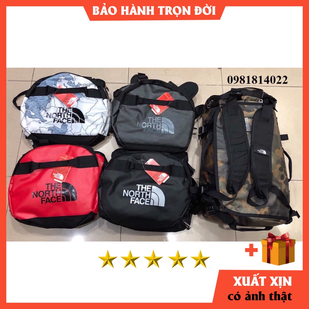 Balo Túi Trống N.F. Base Camp Duffel - hàng xịn vai chống thấm nước BẢO HÀNH TRỌN ĐỜI