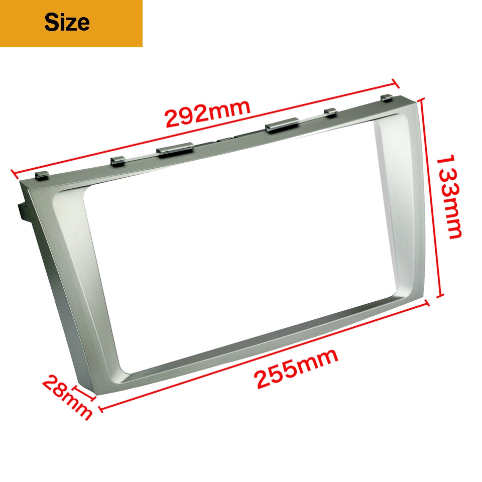 Khung Viền Bảng Điều Khiển Radio Xe Hơi 2006-2009 Toyota Camry 9 Inch Android 2Din MP5