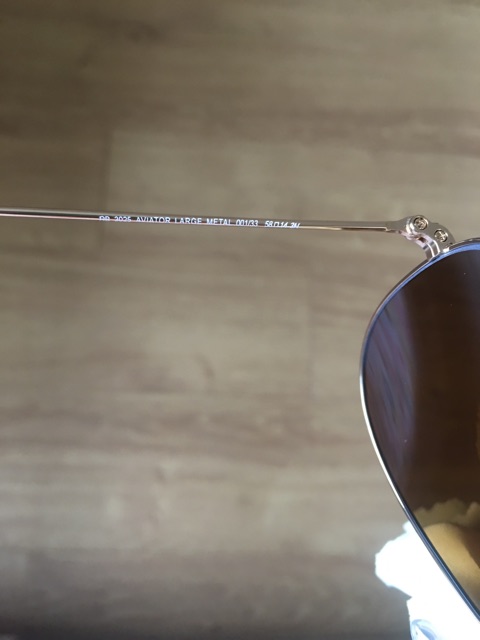 Kính mắt rayban aviator RB3025