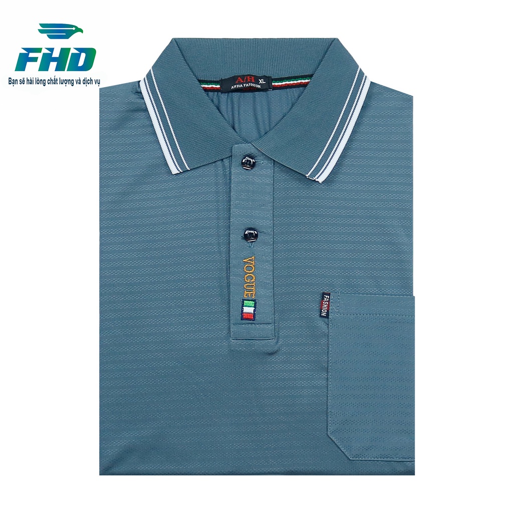 Áo thun nam trung niên chất vải mềm mát thấm hút mồ hôi form to rộng rãi FHDA022_3