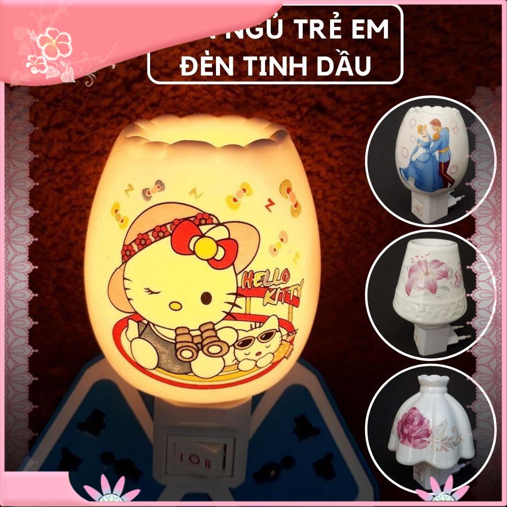 Đèn ngủ trẻ em kiêm xông tinh dầu Cắm tường dùng điện mã 25003