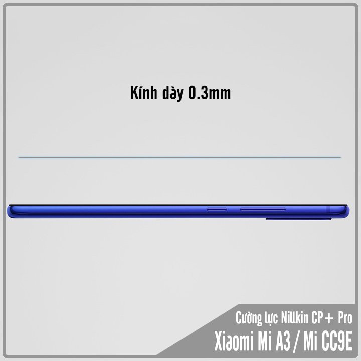 Kính cường lực Nillkin CP+ PRO cho Xiaomi Mi 10T Pro-K30S- K30 5G-K30 Pro-Poco F2 X3 NFC-Redmi Note 9S - 8