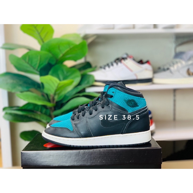 Giày thể thao chính hãng Nike Jordan 1 Rio teal 2hand