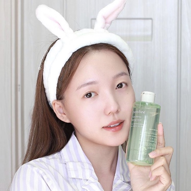 Nước hoa hồng tẩy tế bào chết lúa mạch Innisfree Green barley peeling toner