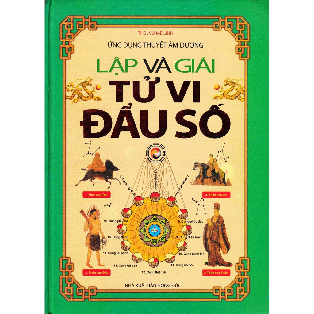 Sách - Lập Và Giải Tử Vi Đẩu Số - Vũ Mê Linh ( ML )