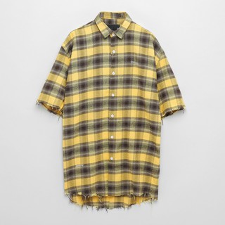 Áo Sơ Mi Nam Flannel INF Ngắn Tay, Chất Vải Cotton Dày Dặn Cao Cấp, SM004658, SOMEHOW
