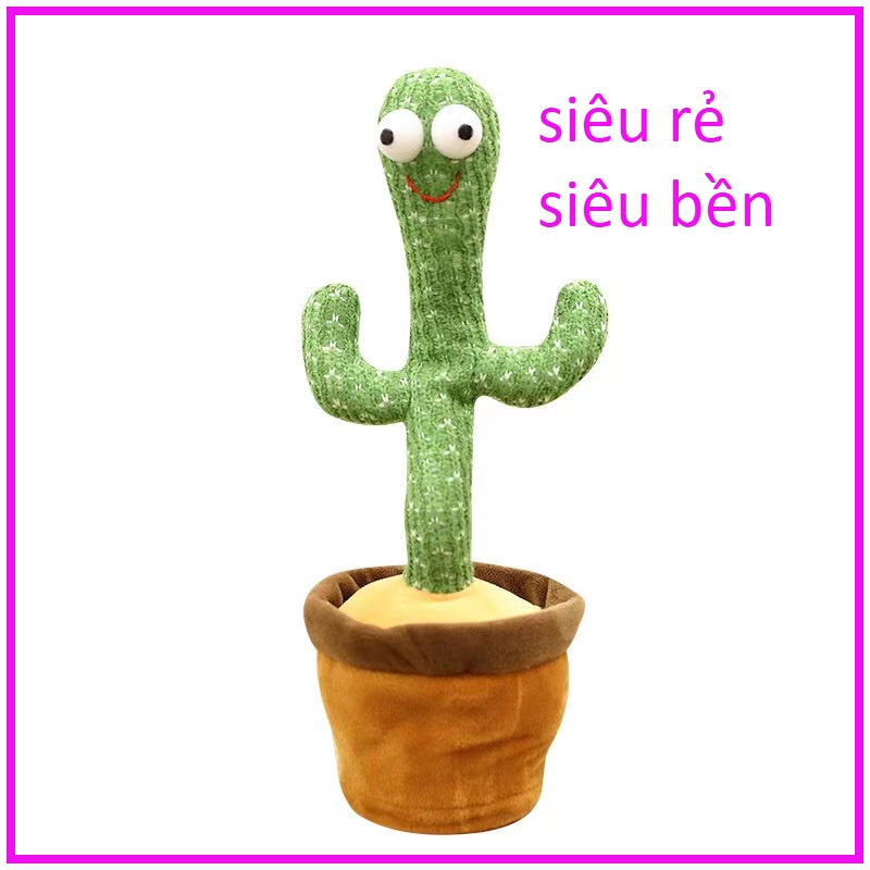 Đồ chơi Cây Xương rồng nhảy múa theo điệu nhạc vui nhộn - Không nhại