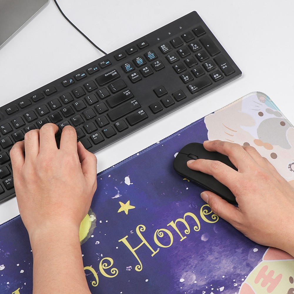 CHINK Kawaii Mouse Pad Modern Galaxy Keyboard Mice Mat Top Quality Large Laptop Cushion Home Office Computer Desk Game