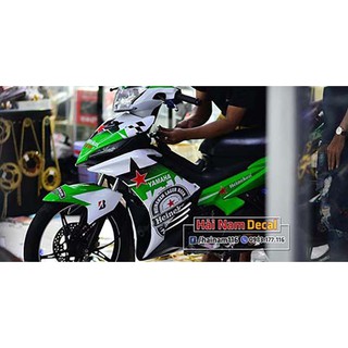 Tem trùm exciter 135 heniken