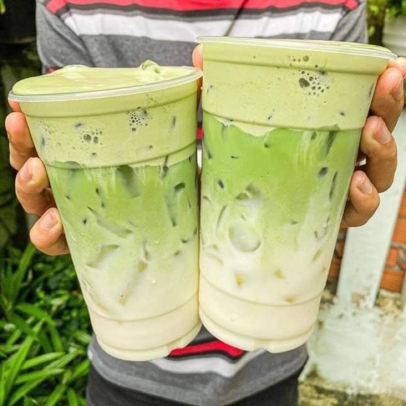 Trà Sữa Neicha Vị Matcha/ Bột trà sữa PHA SẴN TIỆN LỢI, thơm ngon béo ngậy.