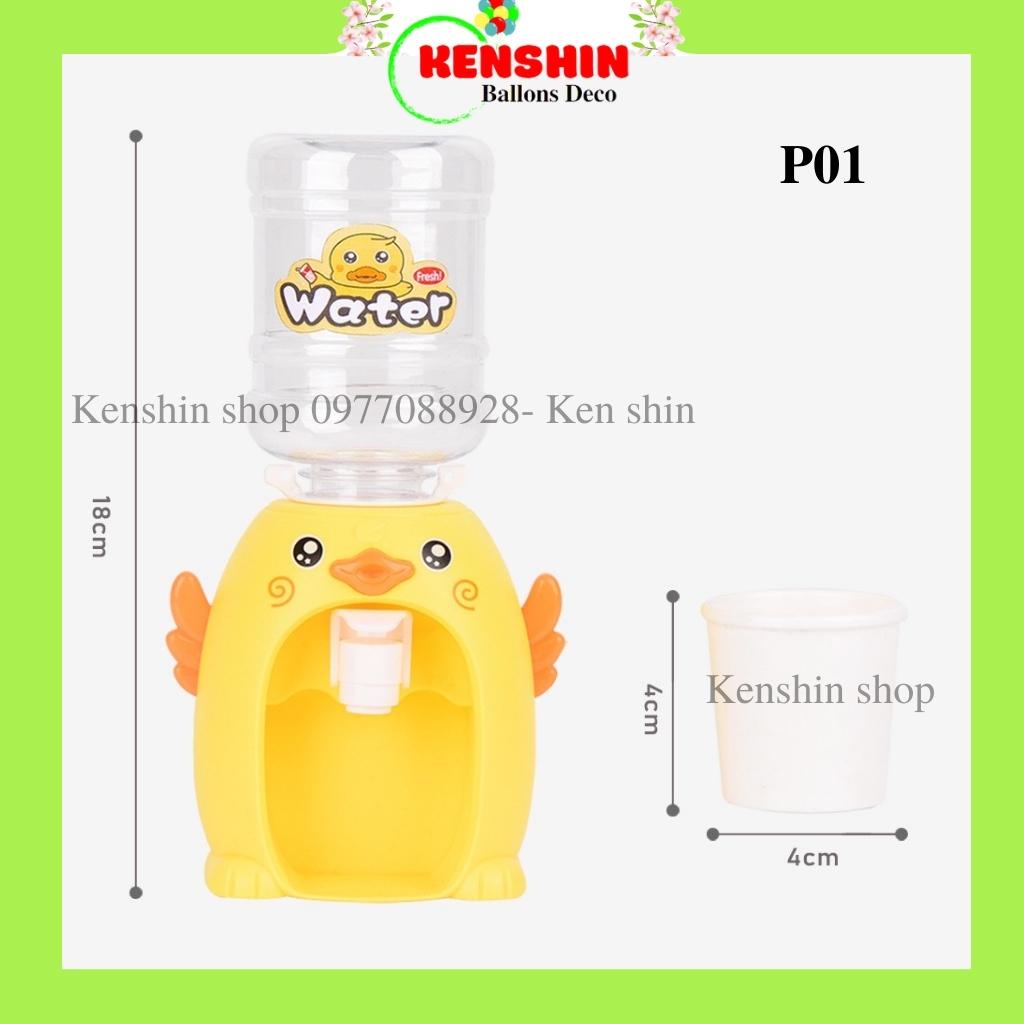 Bình Đựng Nước Uống Mini Đồ Chơi Thiết Kế Hình Thú Đáng Yêu Vui Nhộn An Toàn Cho Bé