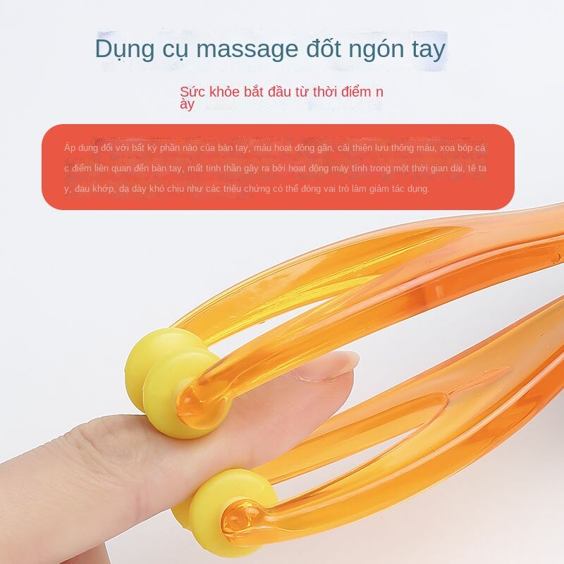 Máy mát xa ngón tay, máy làm mỏng bàn tay, con lăn mát xa huyệt bàn tay, quả bóng mát xa khớp tay mini