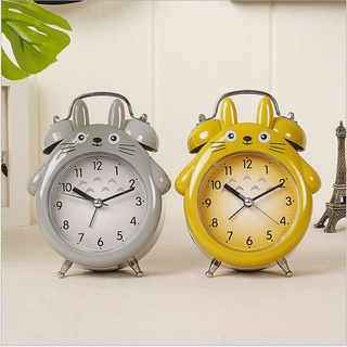 Đồng hồ báo thức mô hình totoro siêu dễ thương, đồng hồ báo thức chuông đôi độc đáo