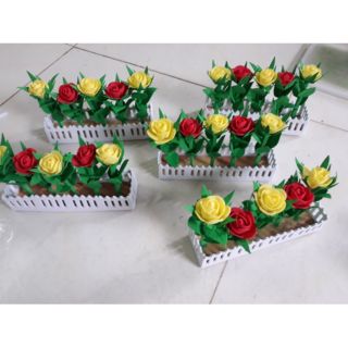 Vĩ hàng rào hoa hồng 5cm x 18cm