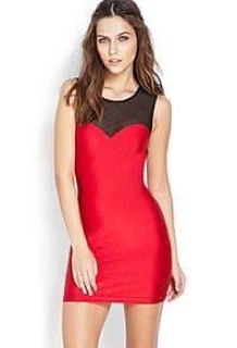 Đầm phi bóng vôn phối lưới F21