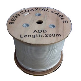 Cable chạy cho camera chính hãng ADB dây đồng trục RG 59 lõi 0,81mm