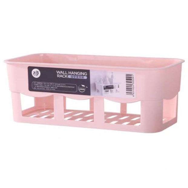 Kệ chữ nhật dán cường lực để đồ nhà tắm [ loại dày ]