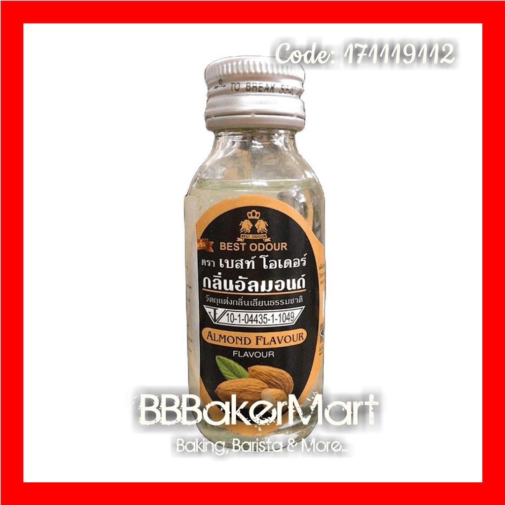 Hương mùi HẠNH NHÂN ALMOND Best Odour Thái Lan - Chai 30ml