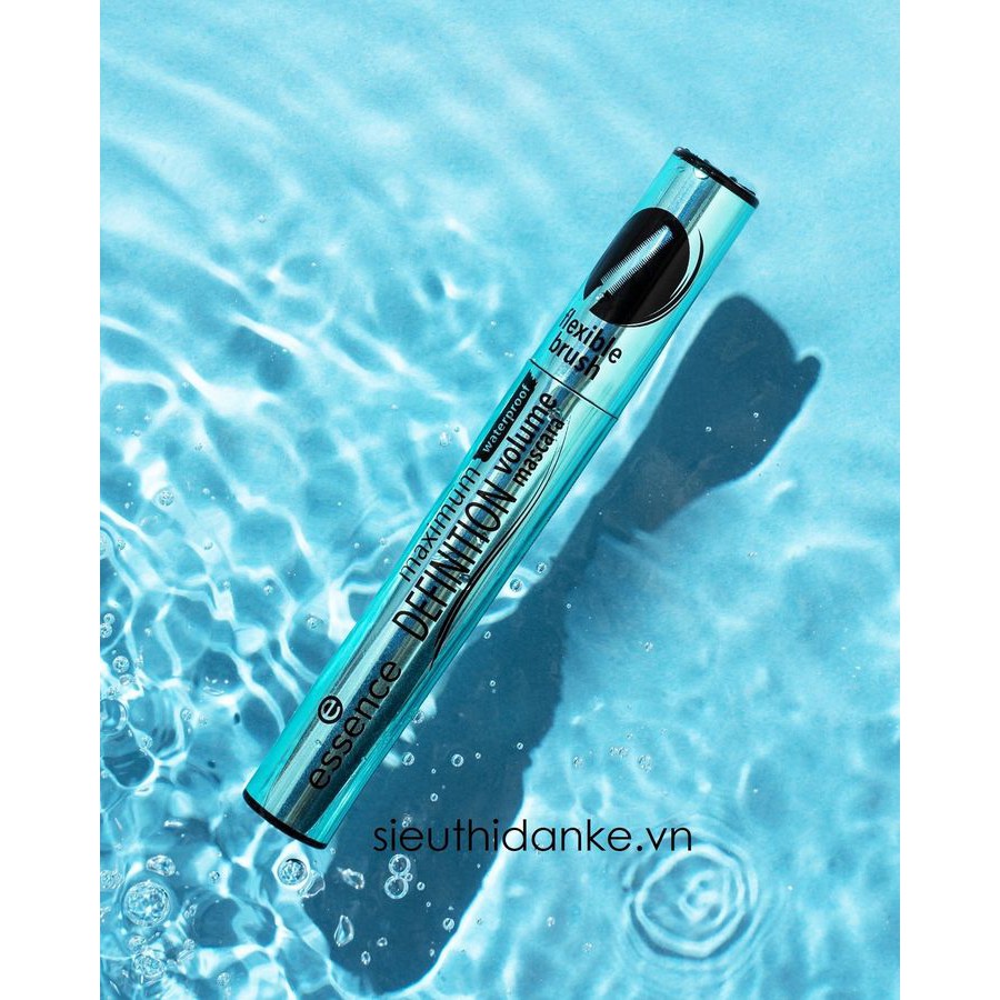 MASCARA ESSENCE MAXIMUM DEFINITION WATERPROOF làm dài và dày mi, không trôi