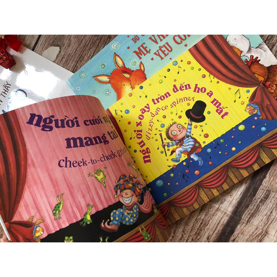 Sách - Combo 4 cuốn Sách Tranh Picture Book Song Ngữ (Dành Cho Trẻ Từ 3-8 Tuổi) | BigBuy360 - bigbuy360.vn