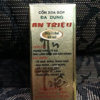 Cồn xoa bóp AN TRIỆU 60ML
