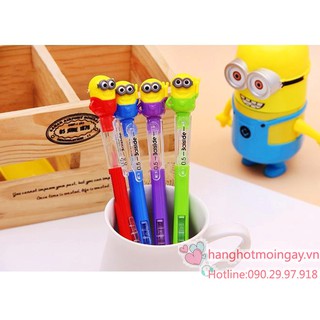 Bút chì bấm minion 0.5mm N256