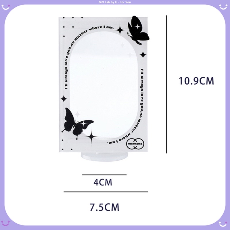 Acrylic Standee Frame - Khung ảnh đựng card phong cách Hàn